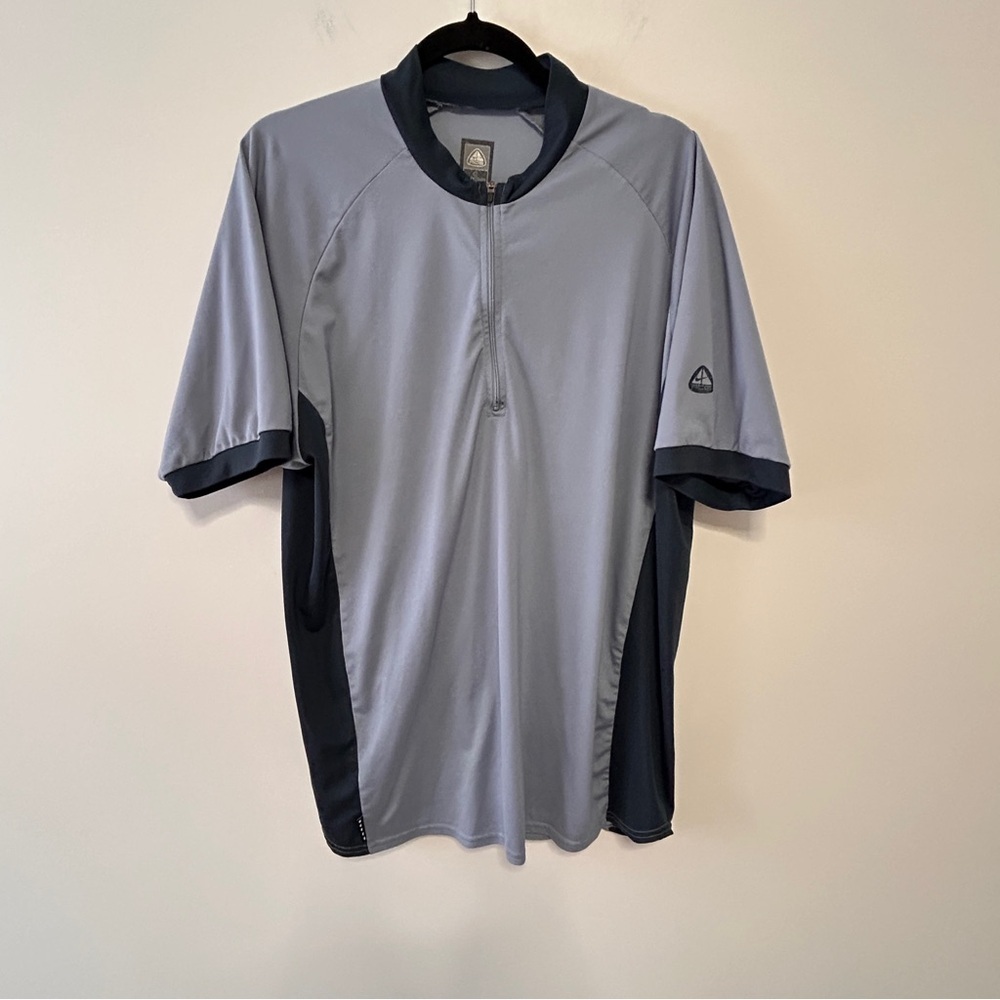 2 for $14 Nike ACG cycling jersey Men’s X Large Blue Performance *fading & Wear